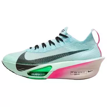 Nike Женские кроссовки Air Zoom Alphafly NEXT% 3 Glacier Blue Hyper Pink Черный Мятно-пенный зеленый-Шок FD8315-400 40