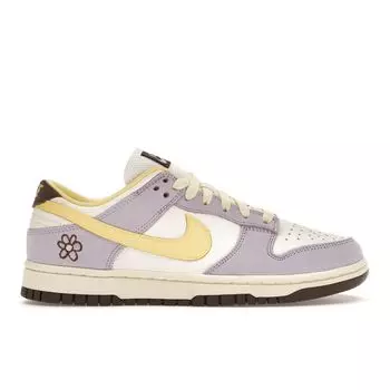 Кроссовки женские Nike Dunk Low Premium Lilac Bloom Purple Soft-Yellow Sail FB7910-500 42