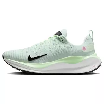 Nike Женские кроссовки ReactX Infinity Run 4 Extra Wide Едва зеленый/Парообразно-зеленый/Игриво-розовый/Черный FN0880-303 40.5