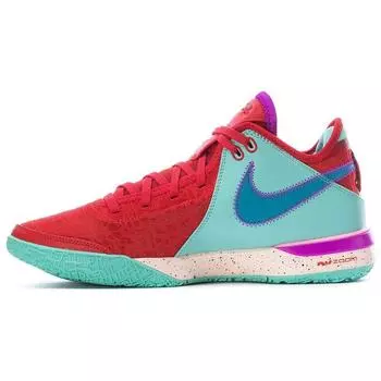 Nike Zoom LeBron NXXT Gen Track Красные мужские кроссовки Black Teal-Nebula Emerald-Rise DR8784-600 45