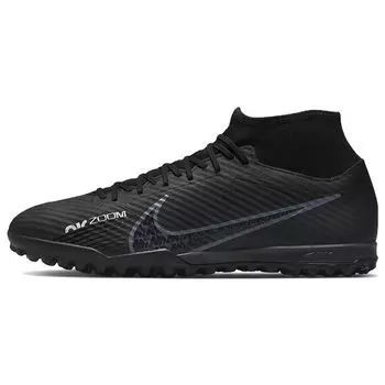 Nike Zoom Mercurial Superfly 9 Academy TF Black Dark Smoke Grey Мужские кроссовки Summit-White Volt DJ5629-001 44