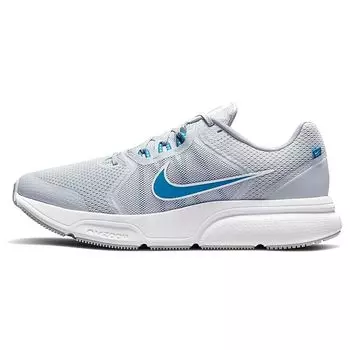 Nike Zoom Span 4 Pure Platinum Imperial Blue Мужские кроссовки Серые DC8996-010 42.5