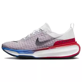 Nike ZoomX Invincible 3 White Photo Blue Red Мужские кроссовки Университет-красный черный FJ3889-100 45