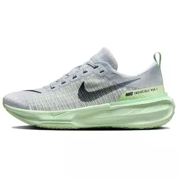 Nike ZoomX Invincible Run 3 Чистый платиновый паровой зеленый (Женский) Женские кроссовки Cool-Grey Dark-Obsidian DR2660-009 36