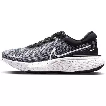 Nike ZoomX Invincible Run Flyknit Белые Черные Женские Кроссовки Серые CT2229-103 37.5