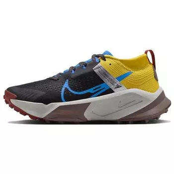 Nike ZoomX Zegama Black Vivid Sulfur Track Red Light Photo Blue (Женский) Женские кроссовки DH0625-003 35.5