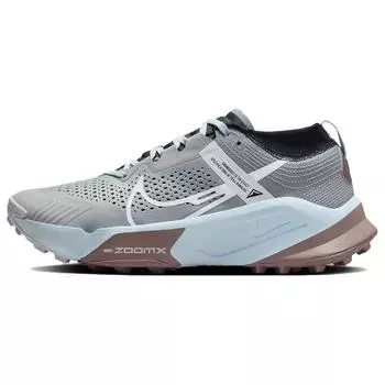 Nike ZoomX Zegama Light Smoke Glacier Blue Женские кроссовки Серые светло-дымчато-серые Черные DH0625-005 37.5