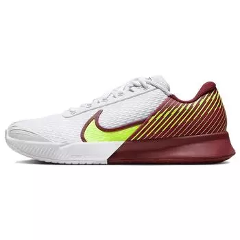 NikeCourt Air Zoom Vapor Pro 2 HC White Team Red Мужские кроссовки Lime-Blast DR6191-104 40