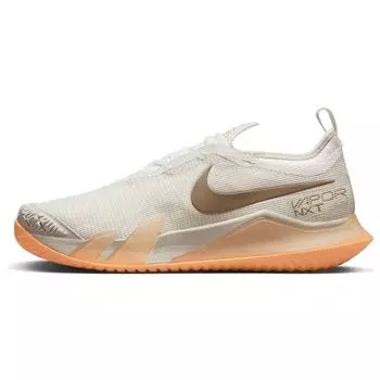 NikeCourt React Vapor NXT Light Bone Peach Cream Женские кроссовки Sail Dark-Driftwood CV0742-102 36