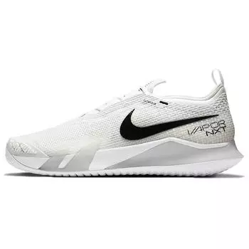 NikeCourt React Vapor NXT White Grey Fog Мужские кроссовки черные CV0724-101 39