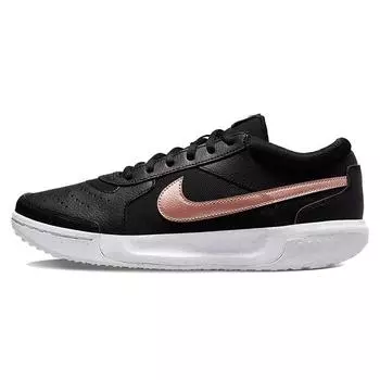 NikeCourt Zoom Lite 3 Черные металлические красные бронзовые женские кроссовки Белые DH1042-091 35.5