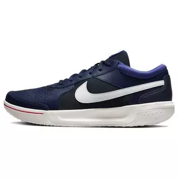 NikeCourt Zoom Lite 3 Midnight Navy Phantom Мужские кроссовки Blue Lapis White DH0626-400 45.5