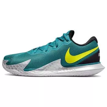NikeCourt Zoom Vapor Cage 4 Rafa Bright Spruce Atomic Green Мужские кроссовки Черно-белые DD1579-310 39