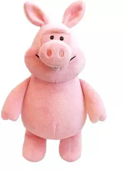 Niki Shaun the Sheep Мягкая игрушка Mischievous Pig Classic Smile 25 см Shaun the Sheep Gift Pig Pig Mischievous Pig Подарок Подарок Shaun Clay