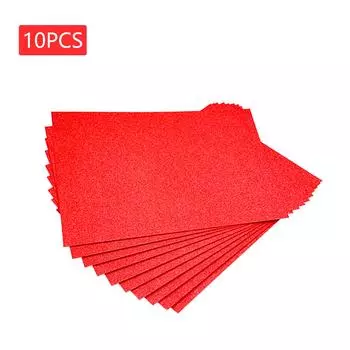 (Никита) Бумага для флэш-карт Flash Shiny Craft Paper Advanced Flash Paper формата A4 (Без клея) One Size красный