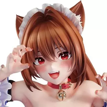 Nikkan Girl Cat Ear Maid Stella масштаб окрашенная готовая фигурка 1/6