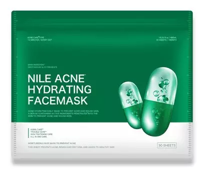NILE Acne Pack Night Care 30 шт. Мужской женский квази-препарат