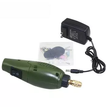 Ninth World Super Mini Electric Grinding Set 12V DC Drill Grinding Tool для фрезерования, полировки, сверления, резки, гравировки, вилка ЕС
