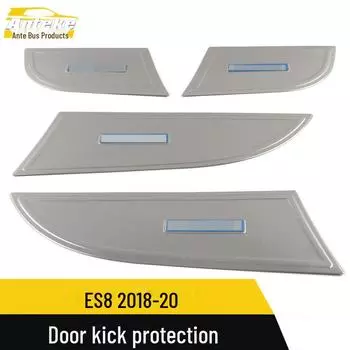 NIO ES8 18-20 Дверь Anti Kick Sequin и наклейки на подлокотник label*4 чёрный
