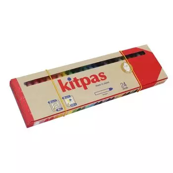 Nippon Rikagaku Kitpass Средний рисовый воск 24 цвета KMRW-24C