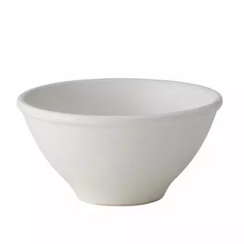 Nishikai Pottery Matcha Bowl Pure White Hasami Ware ido Bowl 18179 13.5cm