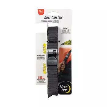NITEIZE Dual Cam Jam Tie Down Strap 12 футов 35438