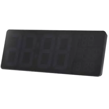 NITORI Radio LED Hanging Clock Daio 8172691 Dual-purpose чёрный