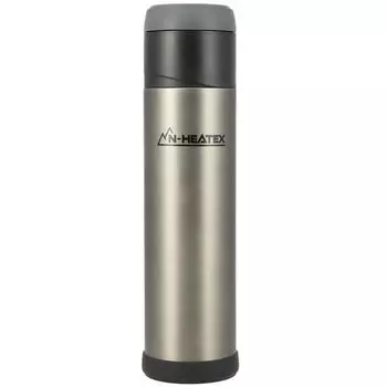 NITORI Vacuum Insulated Super Bottle Gray 900ml 8992523 Hot/Cold N-HEATEX серый