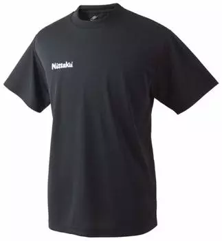 Nittaku Table Tennis Unisex Uniform Dry Black XO T-Shirt NX-2062 (71)
