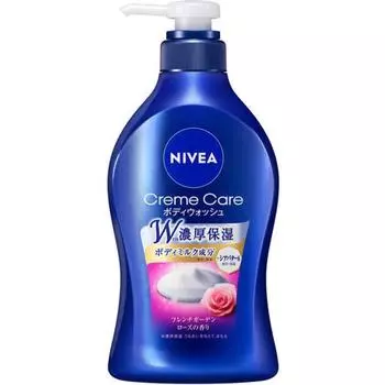 Nivea Cream Care Body Wash Аромат Французской Садовой Розы Дозатор 480 мл
