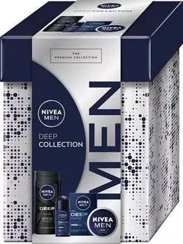 Nivea Deep Collection Gift Set For Men TU прозрачный