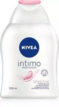 NIVEA Intimo Sensitive intimate hygiene emulsion TU прозрачный
