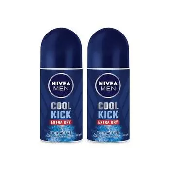 Nivea Дезодорант для мужчин шариковый Cool Kick 50 мл 2 шт.