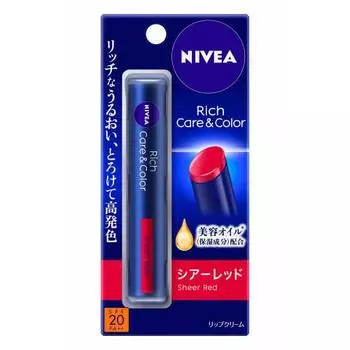 Nivea Rich Care & Color Lip Sheer Red 2 г