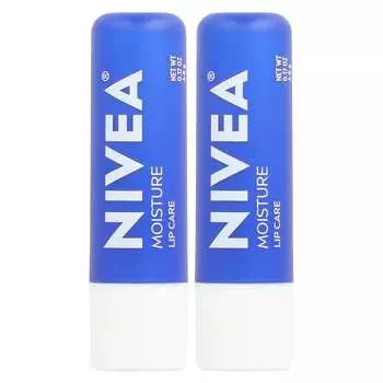 Nivea, увлажняющий бальзам для губ, 2 палочки, 4,8 г (0,17 унции) каждый