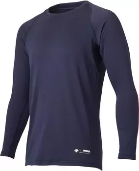 Нижнее белье для бейсбола Round с длинным рукавом, майка D Navy [DESCENTE] STD-657B, мужская
