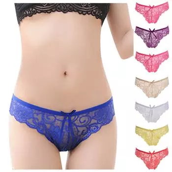 Нижнее белье женские стринги Bragas сексуальные трусики стринги кружевные брюки женские трусы One Size