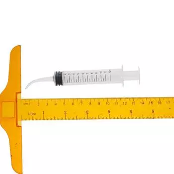 No Needle 12 ml Syringes for Liquid Multipurpose Transparent Plastic Liquid Dispensing Plastic Syringe Oil or Glue Applicator