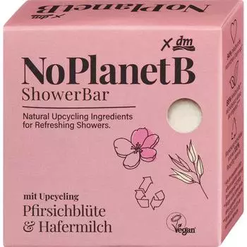 no planet b no planet b shower bar peach blossom & oat milk 80g
