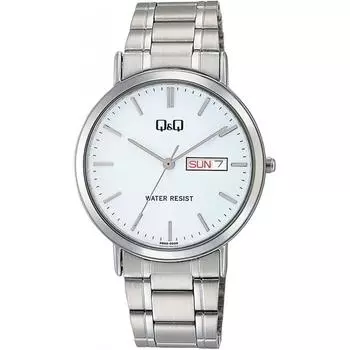 No Q Q [Citizen Q Q] CITIZEN Q Q Watch Standard Analog Bracelet Date Day Display White A202 201 Men s