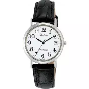 No Q Q [Citizen Q Q] Watch Analog Waterproof Date Leather Strap D021 304 Women s White