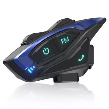 Nobelbird Bike Intercom Ультрасовременный Bluetooth до 12 человек Интерком Велосипедное устройство связи Динамик для шлема Ультралегкий FM-радио 2 человека