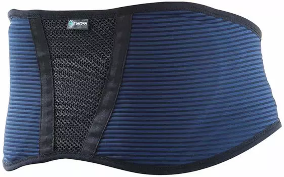 Noble Back Support Belt Ugoko EX Navy x Green LL Size зелёный