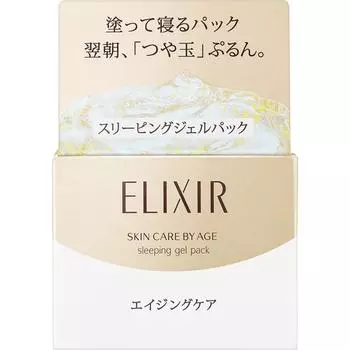 Ночной гель Shiseido Elixir Superior Sleeping Gel Pack W 105 г. Упаковки и маски New Elixir Используйте 2–3 раза в неделю в конце вечернего ритуала.. Вы также можете