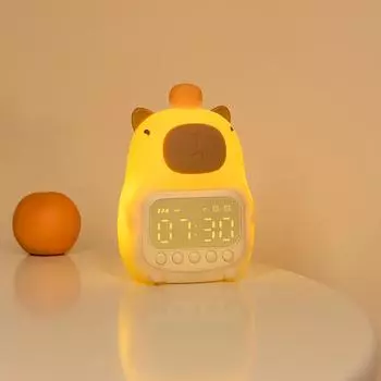 Ночной светильник Capybara, новинка, лампа для сна в виде животных, перезаряжаемые детские ночники для кормления грудью, украшение для малышей