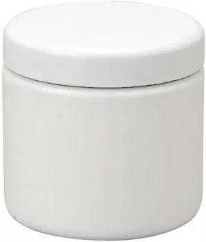 Nodahoro Canister Storage Container Enamel for M Size Black Tea Coffee TUTU Made in Japan TU-11