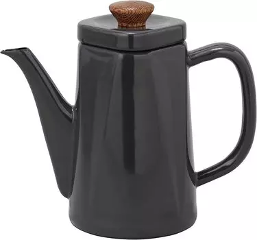 Nodahoro Coffee Pot Enamel Made in Japan Ambi Gray 1.2L ANB-1.2PGR