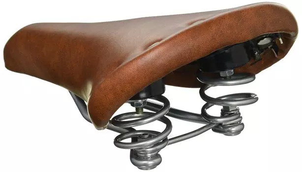 NOGUCHI Bicycle Saddle Saddle with Brown [Sports Studs] коричневый