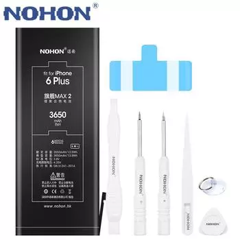 NOHON Аккумулятор для Apple iPhone 6 6S 7 8 Plus Аккумуляторы большой емкости For iPhone 6 23500mAh