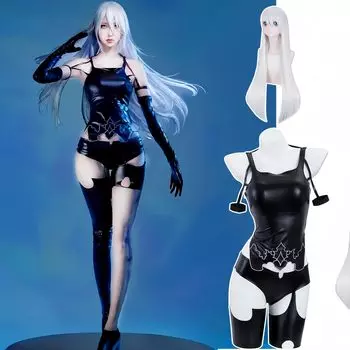[NOKIJP] NieR Косплей YoRHa Нет. 2 Тип B Toobee 2B Косплей NineS 9S Косплей A2 Косплей A2 NieR Automata Костюм Событие Хэллоуин Костюм Школа